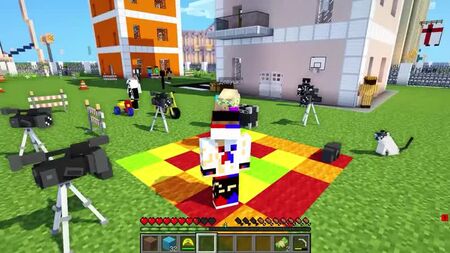 [エフゲンブロ] ホームレスの子供と少女、ヌーバのダンス、そしてホームレスのサバイバル！ 現実世界のマインクラフト 動画 トロール