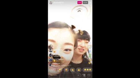 リカ・キヒラのインスタグラムライブ（2018年6月14日）FAOI2018のバックステージ