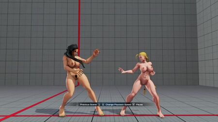 『ストリートファイターV』— ローラ＆キャミー（BBマッスル）ヌードMOD