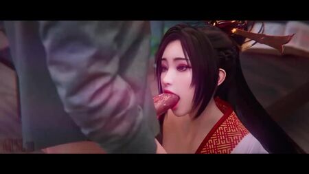 貂蝉 - オーラルセックス；クンニ；フェラチオ；ディープスロート；顔面騎乗；中国人女性；日本人；3Dエロアニメ；（投稿者：@Setarcos04） [コーエー]