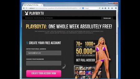 プレイボーイTVを無料で視聴する方法