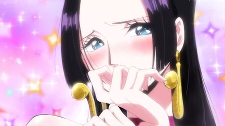 『ONE PIECE』アニメ版から編集されたエッチなシーン：裸のボア・ハンコック