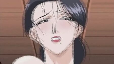 熟女が筋肉質の庭師2人にダブル挿入される - 無修正エロアニメ