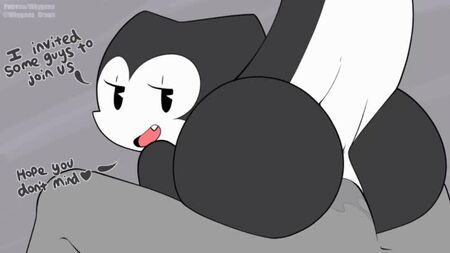 Whygena制作の2Dイフ ストレート・ファーリー・ポルノ・セックス E621 FYE エヴリンが巨根の猫3匹に犯される 輪姦・フェラチオ